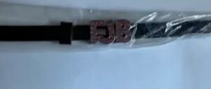 Faux Alligator FJB Crystal Bracelet